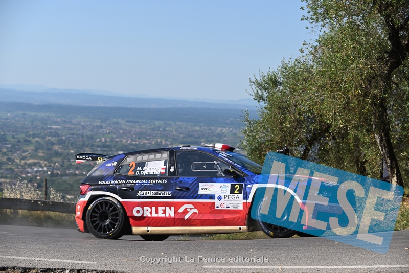 IL  40° RALLY MONTECATINI TERME E VALDINIEVOLE PARLA POLACCO:  VITTORIA DI FORZA PER IL LEADER EUROPEO MIKOLAJ MARCZYK (SKODA)