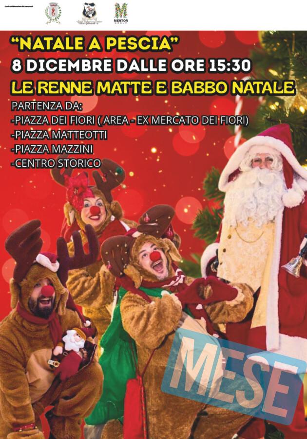 Le Renne Matte invadono il centro storico