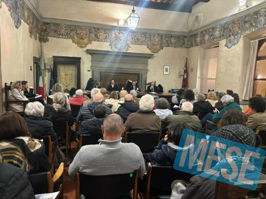 Un'assemblea a Pescia