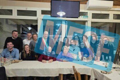 I partecipanti alla cena