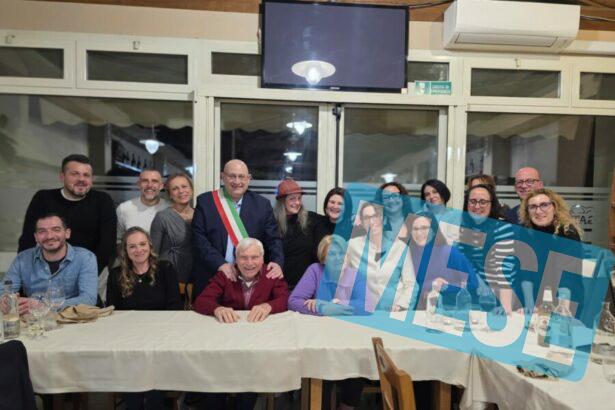 I partecipanti alla cena