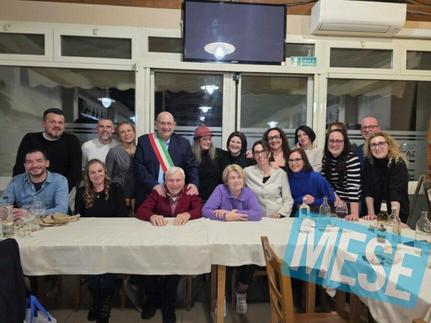 I partecipanti alla cena